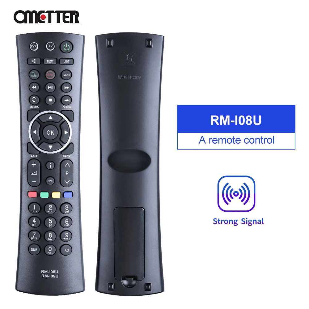 VINABTY Telecomando Sostitutivo RM-I09U Per Humax HDR-1000/1800T/1100/2000T – Infrarossi, Pulsanti Chiari, Nessuna Programmazione - 4
