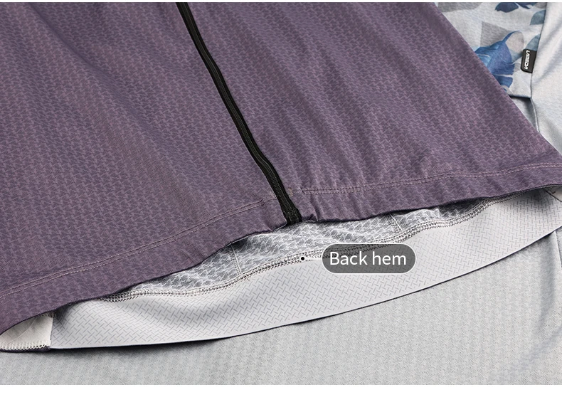 LAMEDA Herren-Radtrikot, Freizeit, Fahrrad, kurzärmelig, 3 Taschen, Rennrad-Shirt, Sommer, atmungsaktiv, MTB-Kleidung, durchgehender Reißverschluss, Herren – Detail 21