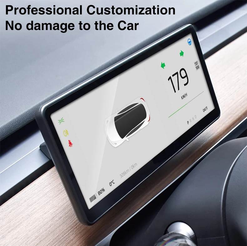 Head Up Display For Tesla Model 3 Y 2017-2024 9-inch Dashboard Digital HighlandH