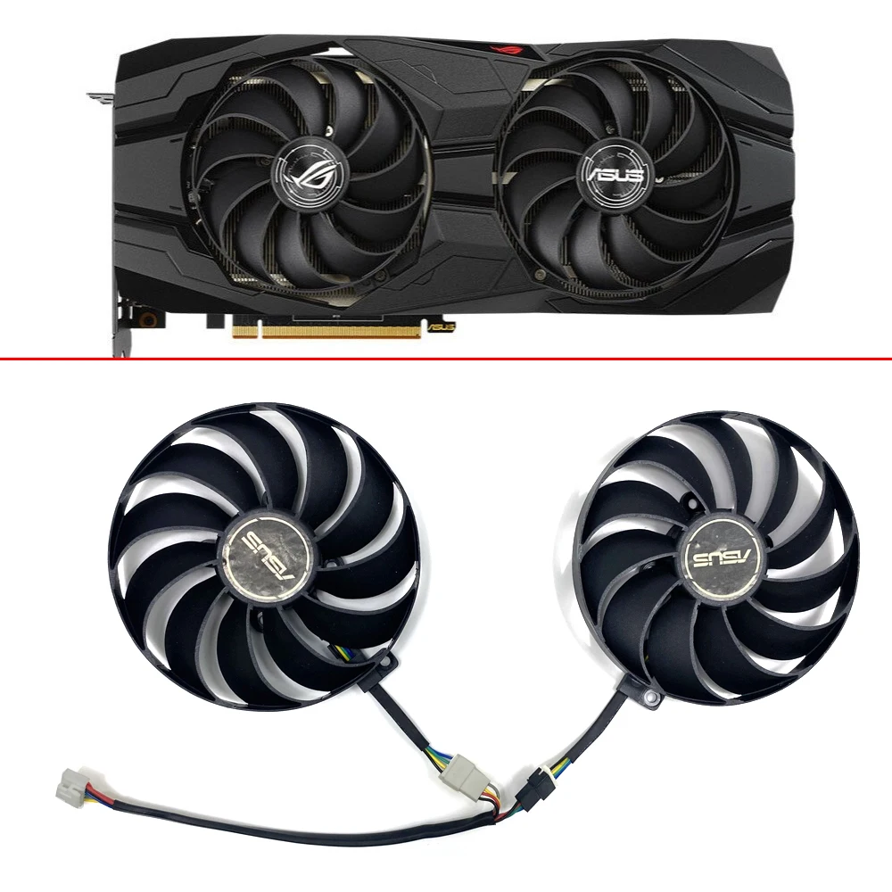 95Mm T129215Su Ventola Grafica Muslimex A 4Pin Per Asus Rog Strix Gtx 1660S Super Gtx 1650 Super Gtx1650 Super Gtx1660S Super