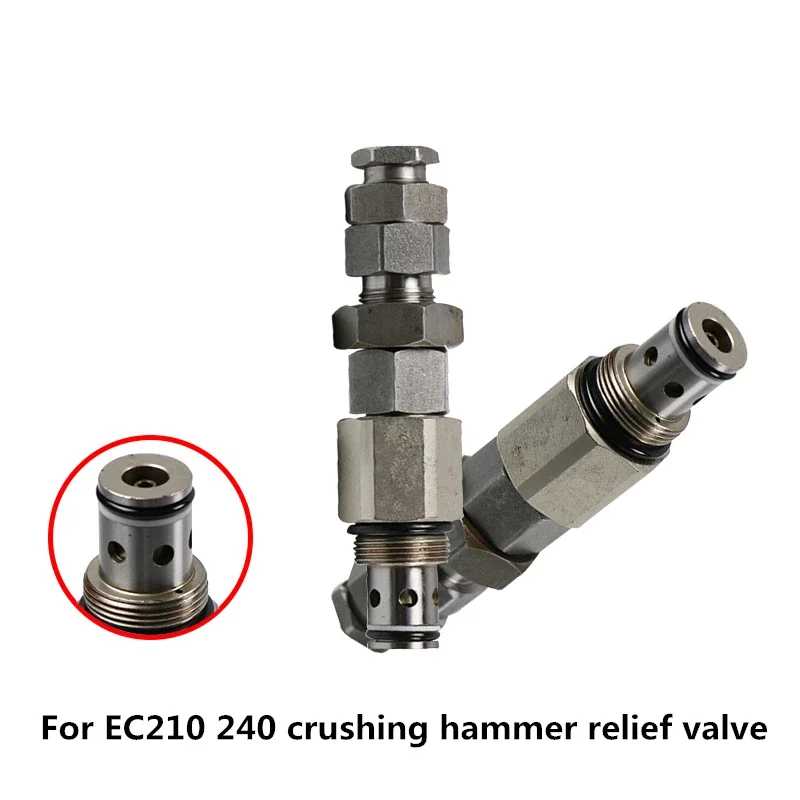 

For Excavator Volv EC210B 240B Distributor Breaker Safety Valve Gun Valve Multi-way Valve Breaker Valve