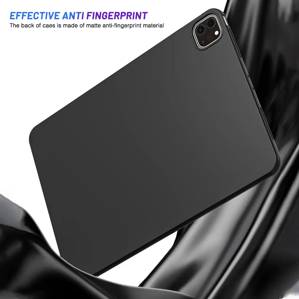 Sleek Black Honeycomb TPU Rubber Soft Silicone Tablet Case