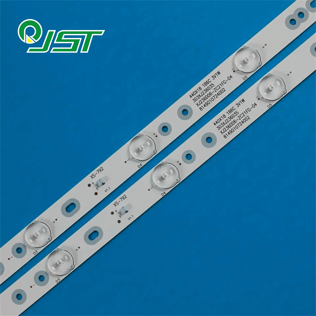 New 2pcs/Kit LED Strips for 24 TV Vios VTV23615A XJ236D06-ZC21FG-04 303XJ236035 CRH-K243535T020654I-Rev1.1