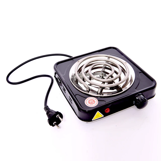 110V/220V fornello elettrico portatile a fornello singolo per cucina mini  fornello a piastra fornello da appoggio regolabile spina europea -  AliExpress