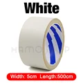 White 5cm x 500cm