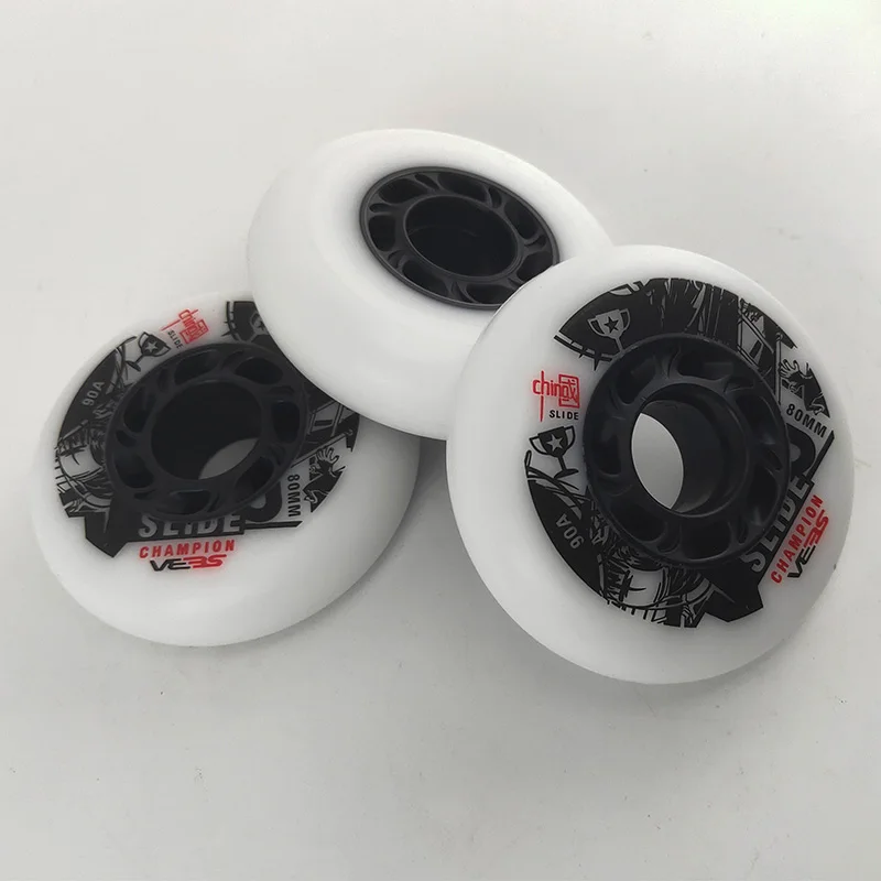 Original SEBA Inline Skate Wheels Slide Champion 90A Slalom Sliding Roller Skating Wheels 72 76 80mm 8pcs/set Patines Tires