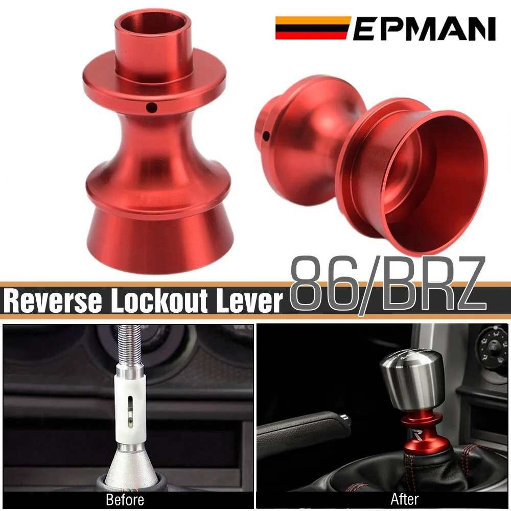 EPMAN Gear Shift Knob Boot Retainer Adapter Reverse Lockout Lever