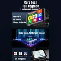 Montre connectée Domars Android 11, écran 2.88 pouces, double caméra 2MP/8MP, 4 Go de RAM, 64 Go de ROM, 2300 mAh, montre connectée pour hommes et femmes 3