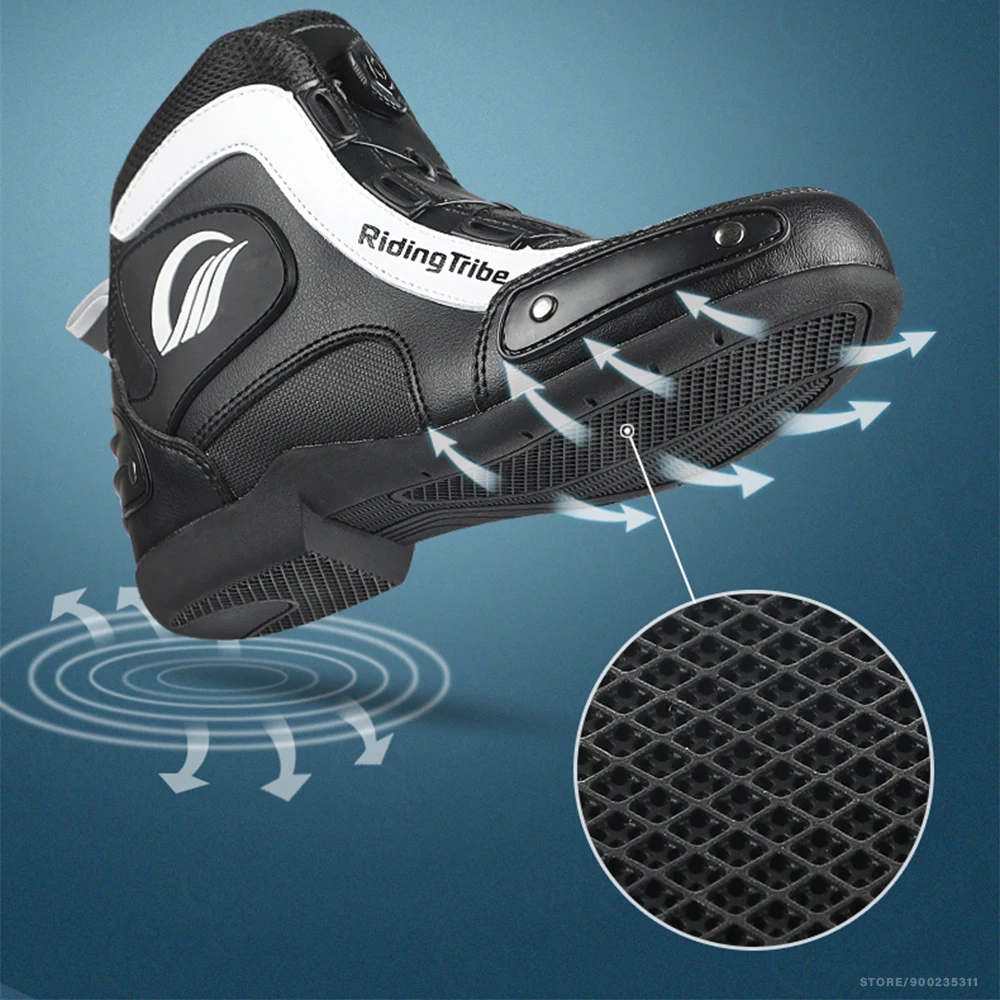 Motorcycle Shoes Motorcycle Boots Men's Off-Road For Motorbike Riding