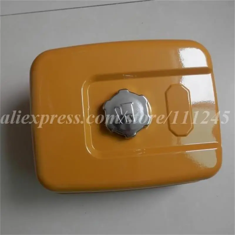 

EX40 FUEL TANK ASSEMBLY w/ CAP FOR SUBARU ROBIN 14HP 404CC 4 STROKE GASOLINE ENGINES / MOTOR YELLOW