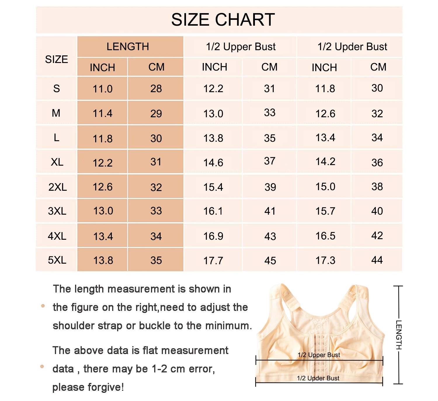 Front Closure Posture Corrector Lift Up Bra view 1