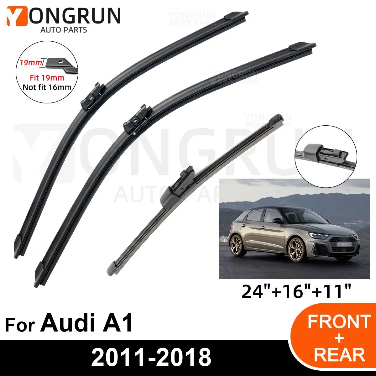 

Щетка стеклоочистителя для Audi A1 2011-2018, 3 шт.