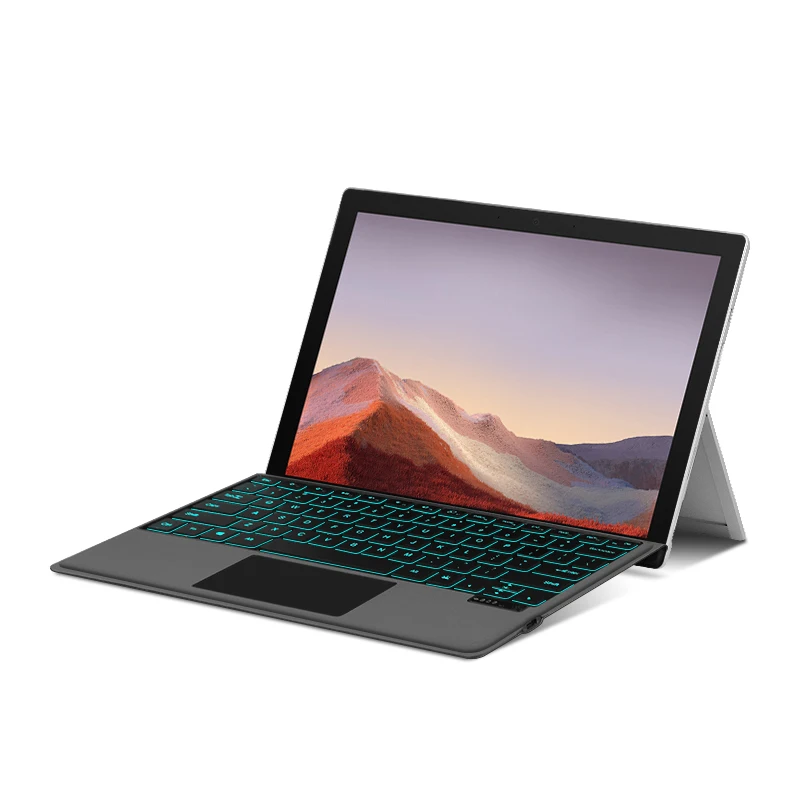 Teclado e Mouse sem Fio Bluetooth Capa para Microsoft Surface Pro Pro Pro Pro Tablet 123 - Imagem 4