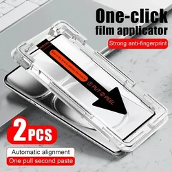 Protezione per Schermo in Vetro Temperato Full-Cover Premium per Smartphone (Confezione da 2)