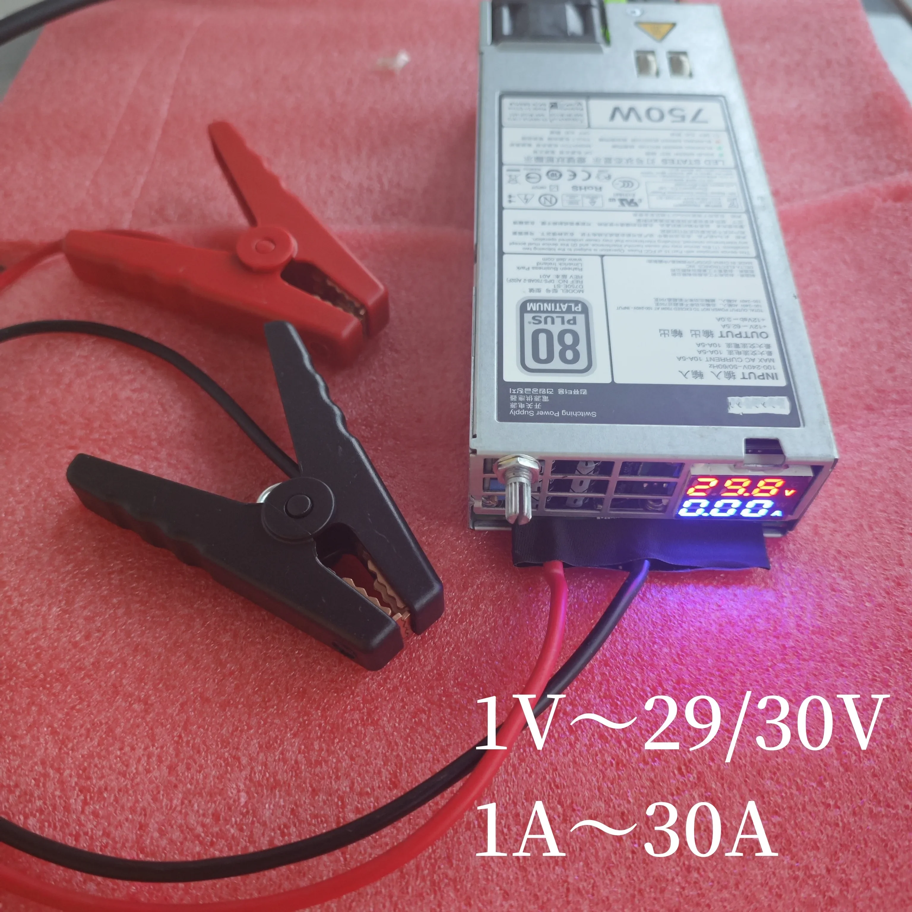 1A-30A Current 2V~ 30V Voltage Adjustable Charger 12V 14.6V 24V 29.2V 3.65V Lifepo4 Li-ion Lipo Lithium Fast Charge 4S 8S