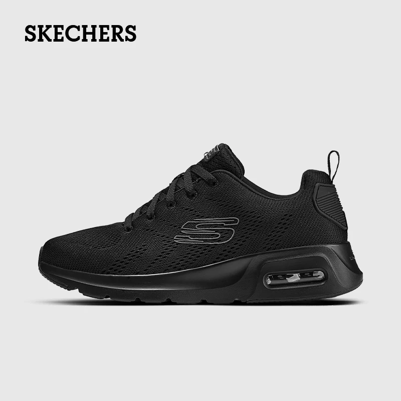 

Skechers Shoes for Men "SKECH-AIR COURT" All Black Sports Shoes, Soft and Comfortable Men's Sneakers