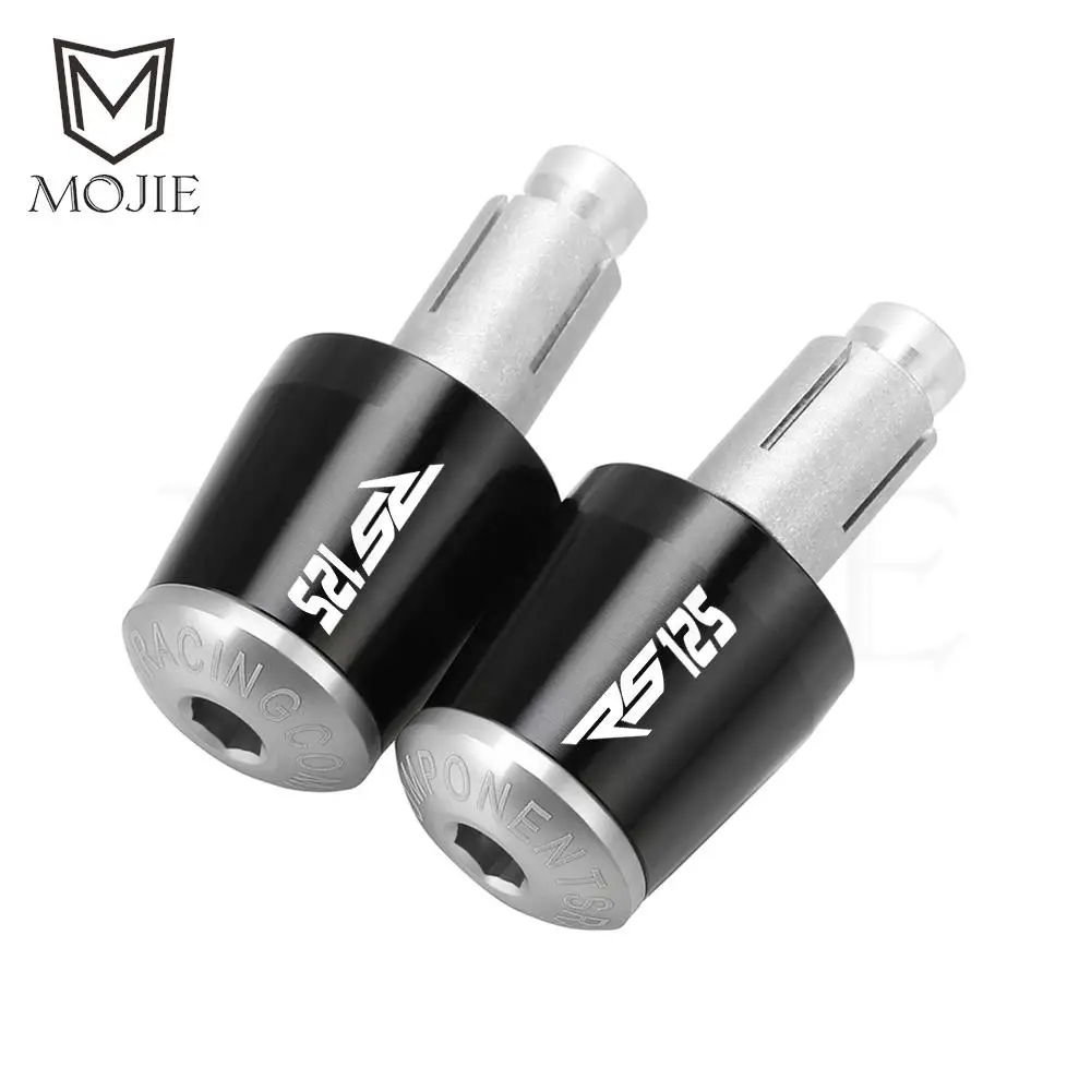 

Motorcycles Handlebar Grips Cap Weight PartsAnti Vibration Silder Plug Ends FOR APRILIA RS125 1996 1997 1998 1999 2000 2001 2005
