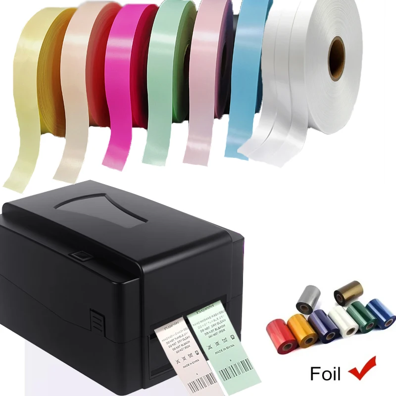 OEM Label Ribbon Printing Machine Roll to Roll Digital Ribbon Printer ...