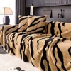 Luxury Leopard Sofa Cover Furry Blanket Plush Universal Couch Towel Sofa Cover Home Decor Blankets For Living Room Bedroom 4