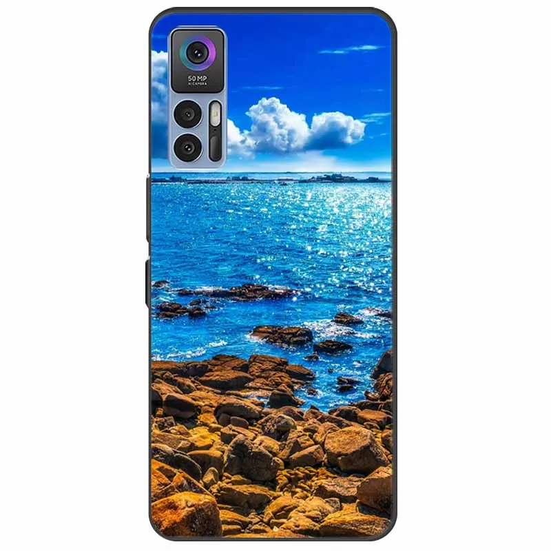 Shockproof Soft Silicone Cat TPU Back Cover
