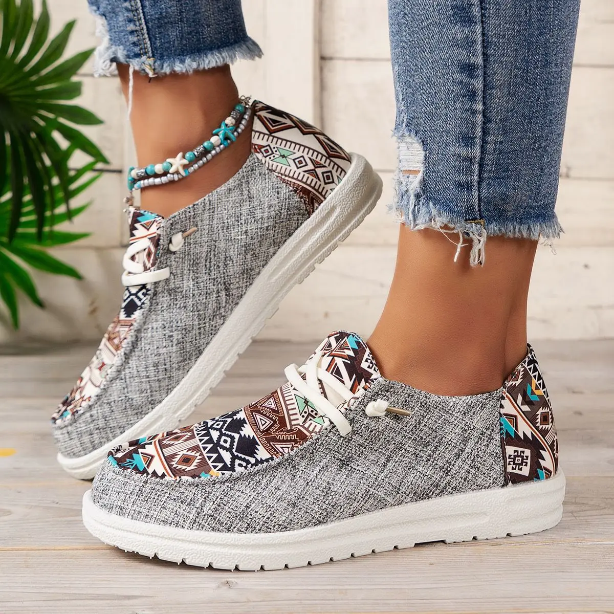 Women Flat Shoes 2024 Spring New Fashion Round Toed Shallow Mouth Lightweight Shoes for Women Casual Mesh Shoes Female Zapatos 6