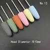 6pcs/set Rubber Silicon Nail Drill Milling Cutter for Manicure Bit Flexible Polisher Machine Electric Nail File Art Tools 5