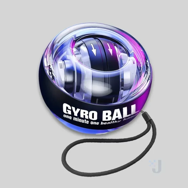 Gyro Ball for Strengthen Arms Fingers Wrist Bone Wrist Trainer Ball Auto-Start Strengthener Gyroscopic Forearm Exerciser hand strengthener,forearm exerciser,gyro ball,wrist exerciser,hand grip strengthener,gyro wrist ball,hand grip trainer,arm wrestling equipment