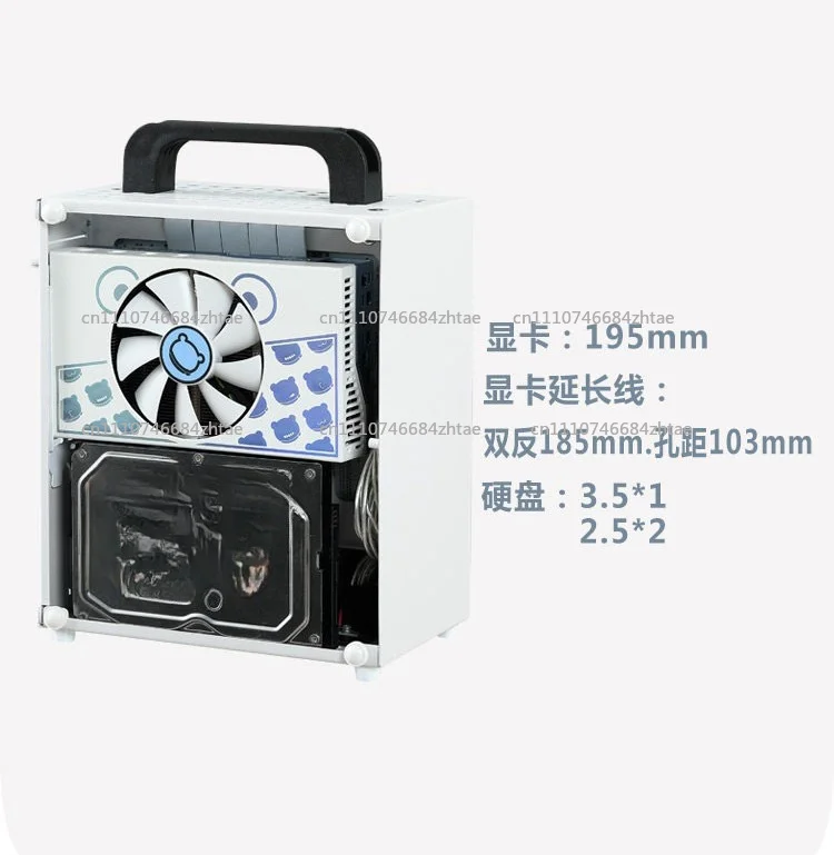 G40 미니 ITX 소형 케이스 A4 휴대용 노트북 데스크탑 M24 SGPC K39