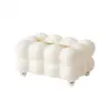 Facial Tissue Holder Cute Irregular Cloud Bear Shell Candy Drawer Luxury Home Living Room Dining Table Tissue Box Plastic 3