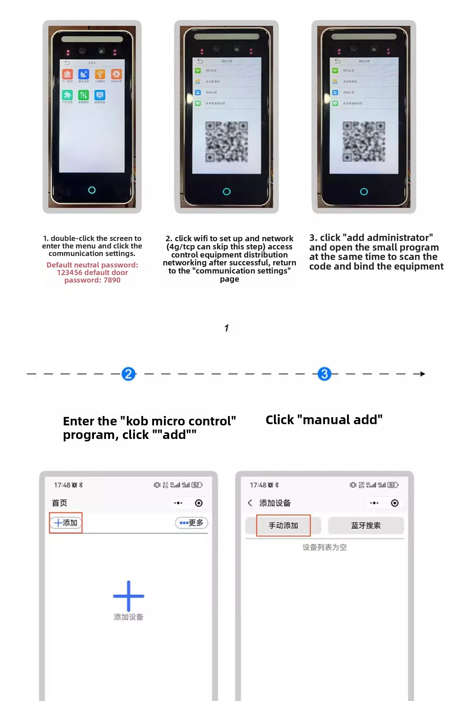 outdoor waterproof fingerprint access control machine metal facial recognition a