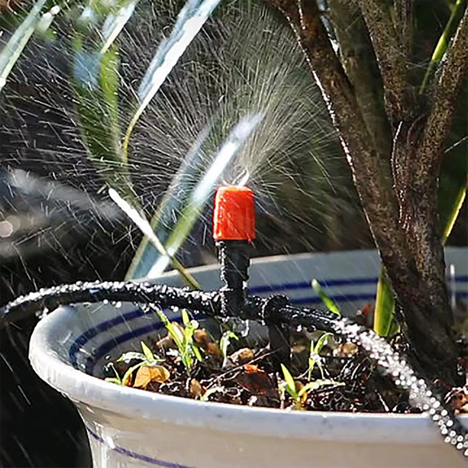 Drip Tubing Hold Fixing Stakes Drip Irrigation Support Holder Stakes for Watering Gardens Lawns Yard