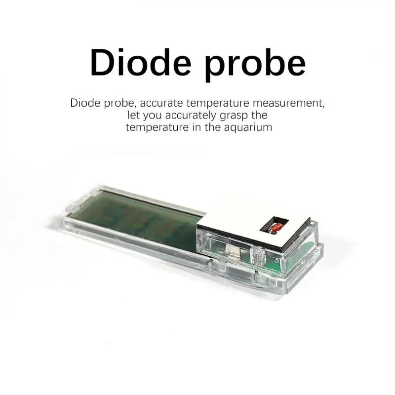 

Car Digital Clock Temperature Display Thermometer Mini Auto Backlight Display Thermometerfor for Car/Fish Tank