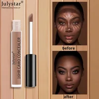 6 colors concealer, waterproof and sweatproof long-lasting concealer, can be used for acne marks, dark circles, daily face touch 2