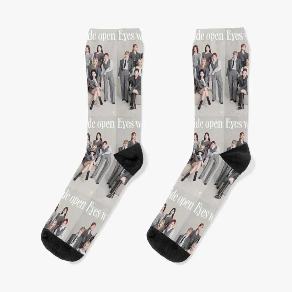 

Twice - Eyes Wide Open Socks Heating sock luxury Stockings man Socks Men's Women's