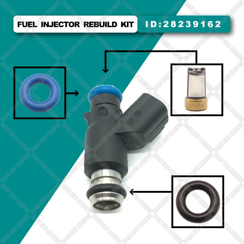 

Fuel Injector Service Repair Kit Filters Orings Seals Grommets for CHEVROLET Oem: 28239162 2823 9162