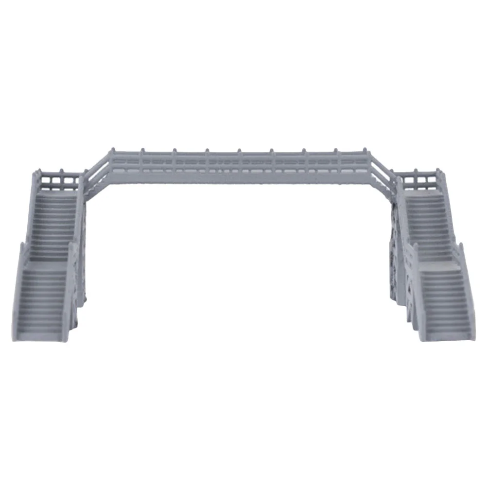 

Model Pedestrian Bridge Home Goods Decor Footbridge Ornaments Building Abs Decoration Plastic Fake