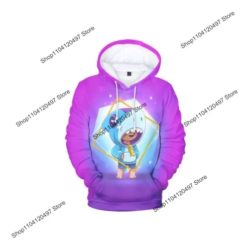 thumbnail image 1 of Sudadera con capucha para niños, disfraces de cosplay de 4 a 16 años, ropa de invierno, jersey con capucha, sudadera con capucha, juego de anime para niños, ropa de cosplay de Leon, tops de forro pola, 1 of 4