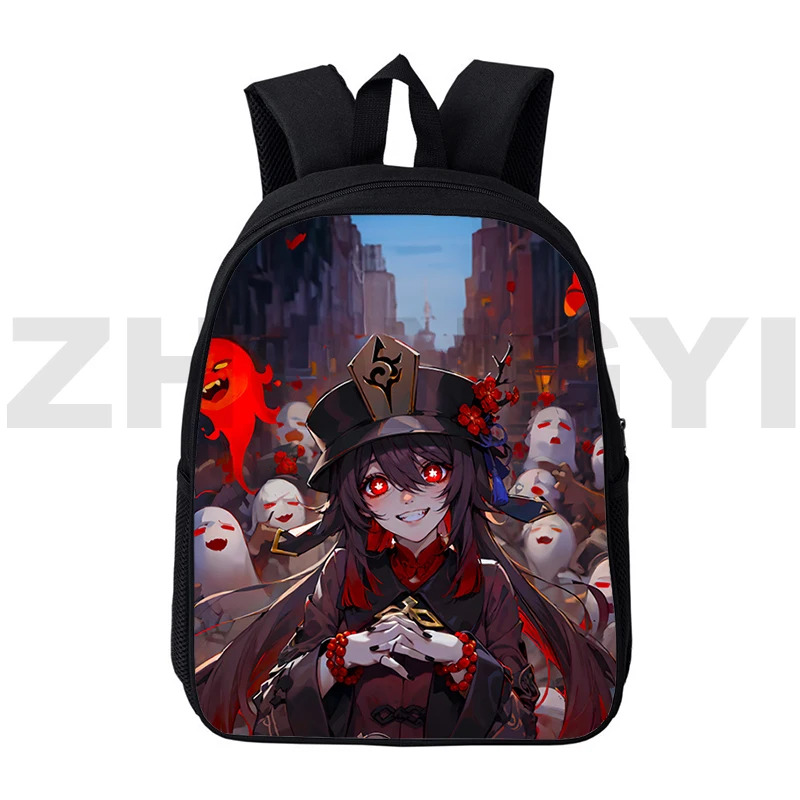 

Honkai Impact 3rd Kawaii Backpack для девочек 12/16 дюймов Начальная школа детский сад Bag 3D принт Harajuku мужская сумка для книг дорожная сумка