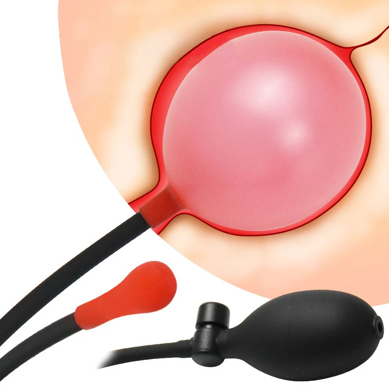 Silicone Beginner Anal Expander Mini Inflatable Anal Plug For Men and women Masturbation SM Adult Sex Products 1Pc