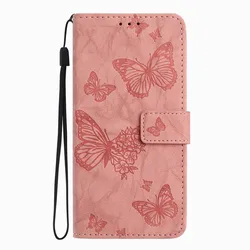 Chic Flip Wallet Case with Photo Frame for Motorola Moto G57 (Pink OJ)