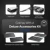 Total Package 6-in-1 Digital Indoor Grill, Waffle Maker, Panini Press, Griddle, with Deluxe Accessory Kit 4