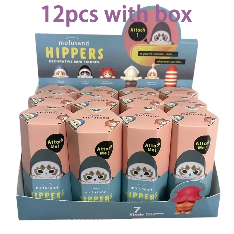 Hot Mofusand Hippers Decorative Mini Figures Blind Box Party