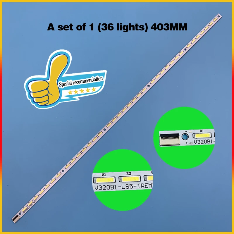 NEW FOR KANGJIA LED32M5000D LAMP STRIP TCL L32P7200-3D lamp strip V320B1-LS5-TREM1