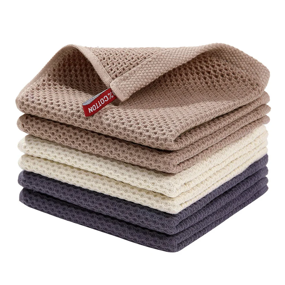 

Homaxy Household Microfiber Cleaning Cloth Dish Cloth Washing Kitchen Washcloth Fast Drying Thickened Magic Cleaning Cloth