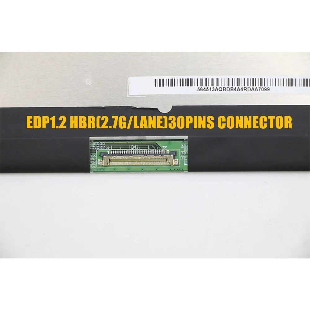 Tela do Portátil Ips para Lenovo Ideapad Thinkpad T15 P15s Gen Thinkbook g2 15 1080p 30 Pinos Nv156fhm-n4s 15 6 - Imagem 3
