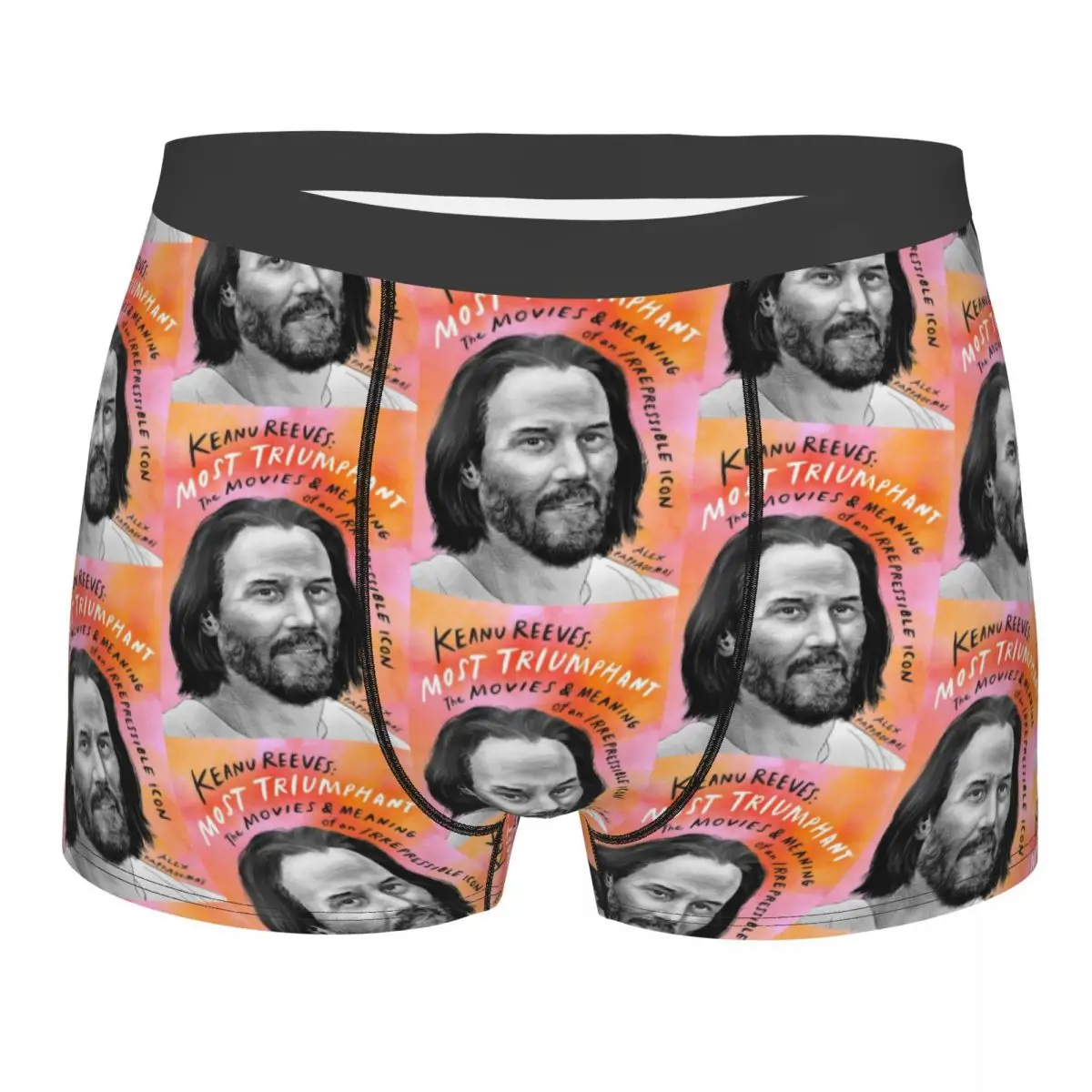 Cool Men's Men Boxer Briefs Underwear Keanu Reeves Highly Breathable Top Quality Birthday Gifts