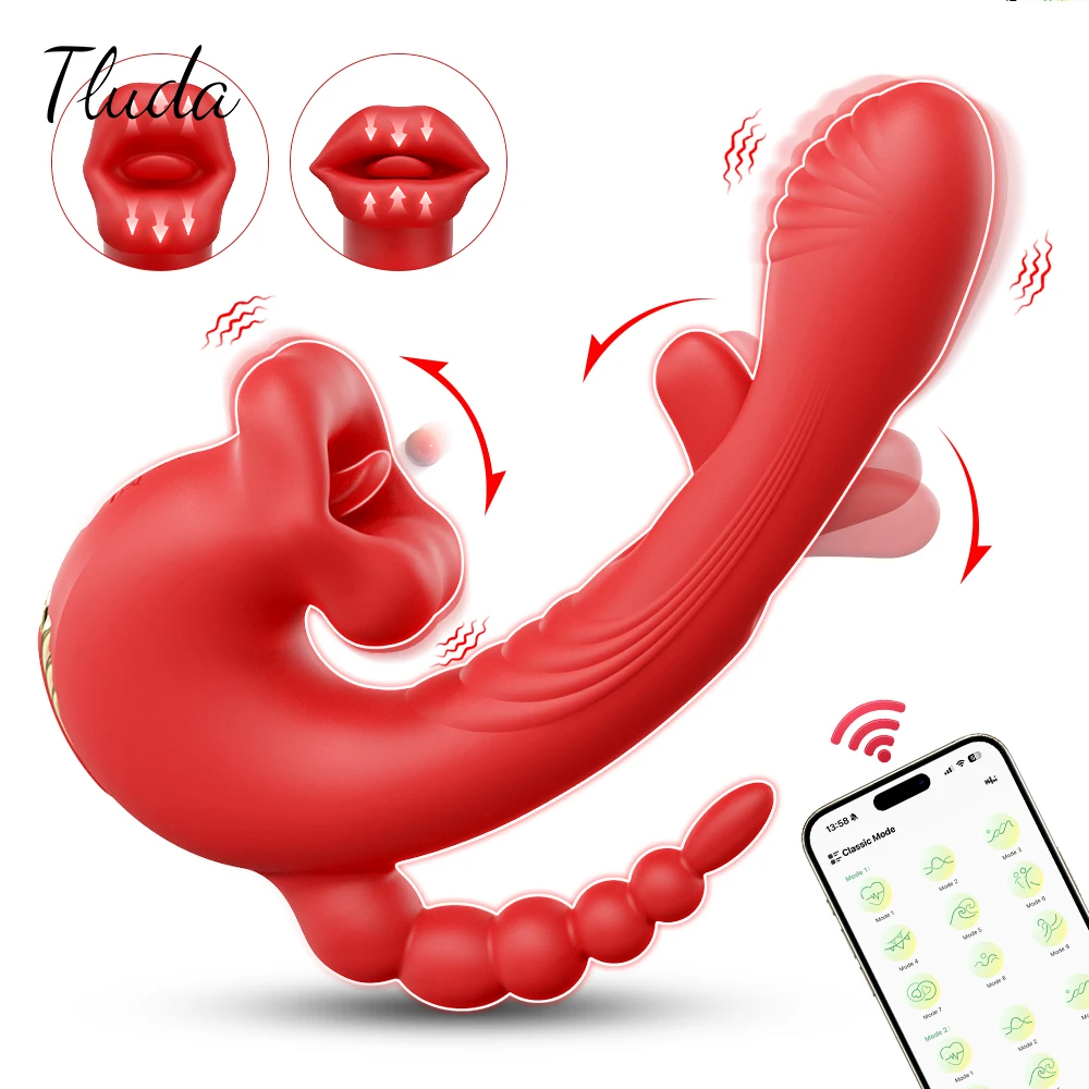 Klopfen Vagina Vibrator für Frauen Bitting Klitoris Stimulator APP Control G-Punkt Vibrator Weibliche Masturbation Sex Spielzeug für Frauen 1