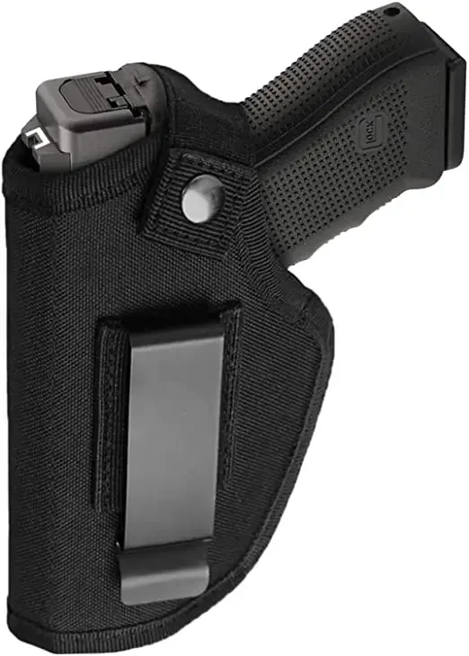 IWB/OWB Gun Holster Pistol Fit: Glock 19 17 26-Taurus G2C G3C-Sig Sauer P320 S&W M&P 9mm / 40 / 45 380 Ruger pistol holster gun holster