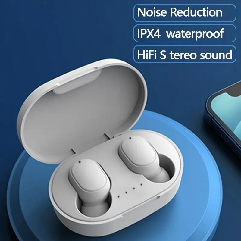 Bluetooth 5.0TWS Wireless Earbuds In-ear Macaron Waterproof Sports Binaural Stereo Button With Microphone