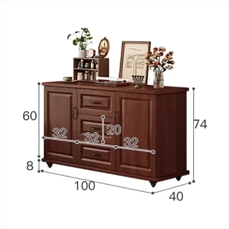Drawer Organize Living Room Cabinets Storage Vintage Display Classic Living Room Cabinets Nordic Modern Vitrina Home Furniture - Image 2